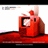 A 48x48 pixel animated contact sheet showing two frames of a red cartoon TV with a hand, next to green text reading "Original Icons .com" on dark green background.