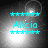 Four -aligned display cyan text and symbols on a grayscale gradient background with shifting light spots