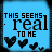 Animated contact sheet of five blue square icons with black text and pixelated hearts, each displaying variations in ellipsis punctuation and heart count.