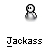 Pixelated character icons with green and gray clothing, some showing motion blur on arms or bodies against a light gray background.