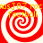 Four identical red and white spiral patterns arranged in a with yellow text overlays reading "football" and "nsJ87 rocnsJ87 roc"