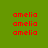 Green background with red text 'amelia' repeated in multiple , some overlaid by yellow rectangular bars