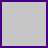 25 gray squares with purple borders, each containing pixelated text and evolving heart symbols
