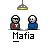 Pixelated icon shows two figures under a hanging light fixture with 'Mafia' text below.