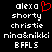 A black background displays white text labels with a red pixelated heart symbol above the first label, showing two identical static frames.