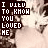 repeated text-based icons with 'I DIED TO KNOW YOU LIVED ME' in pixelated font over a blurred background, some frames showing pink highlights on 'LIVED' and small purple accents