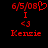 Red pixelated text and symbols on black background, showing date, letter, emoticon, and name with one frame containing a heart symbol.