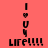 three identical vertical on a coral background, each showing a pixelated icon with text below