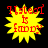 Four identical yellow starburst shapes with red text reading 'Taste is funny?' on a black background, arranged in a