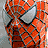 Spider-Man face in red and blue web pattern with white eyes, text "SPIDER-MAN" and "MAY 3" below on dark background.
