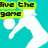 Pixelated icon shows white figure kicking a ball on cyan background with text overlays in green and blue boxes.