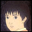 A 48x48 pixel buddy icon featuring a side-profile anime character with dark hair and light skin on the left, paired with stylized text reading "Anime IM" above smaller text "com" on a black background.