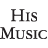 Black text on white background reads 'His Music Will Live Forever.' with a black silhouette of a person in a bent pose on the right.