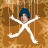 Animated icon with brown background, white stick figures, and upward arrows; figures have blue and brown hair, some with visible faces.