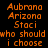Animated sequence of orange pixelated text on black background cycling through name and question phrases with white highlight bars.