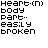 Pixelated text reads 'Heart-(n) body part-- easily broken' with red 'broken', a small red heart, and dotted lines in three variations.
