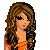 Pixel art character icon with orange top and blue pants, featuring a text box reading "I Love Kyle" on an orange background.