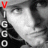 A black-and-white image of a person's face with vertical text 'VIGGO' on the left, where one letter changes color from white to red across frames.