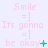 A static image with light pink text on a pale background, displaying repeated phrases and symbols.