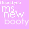A static image with a solid light purple background displaying white text in a pixelated font.