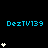 A static digital image displays repeated blue text and white star icons on a black background with partial gray overlay.