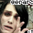 Animated contact sheet of a person with dark hair in three frames showing hand gestures and facial expressions, overlaid with pixelated text.