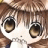 A pixelated anime-style character with large brown eyes and light brown hair appears on the left side of a contact sheet, while the right side displays white text reading "Anime IM" above smaller stylized text against a black background.
