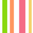 A static image of vertical stripes in green, orange, white, pink, and yellow on a white background.
