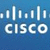 Blue background with white Cisco logo and signal bars, showing two states where the rightmost section is partially cropped in one state.