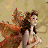 Animated fairy icon with two visible frames showing a winged figure in different poses against a beige background, paired with text reading "I believe in fairies" on the right side.