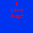 Blue background with red pixelated text reading "I Love Rap!!" in four identical quadrants.