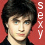 nine identical pixelated portraits on a red background with vertical 'SEXY' text in white, gray, and black