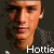 Two side-by-side pixelated frames of a person's face with the text "Hottie" below each, featuring slight facial expression differences between frames.