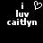 Pixelated white text and heart symbol on black background, with one version showing a heart and another without.