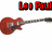 Two pixelated electric guitars with red text labels above them on a white background.