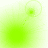 Four green gradient show a circular shape moving along a dotted line path across the