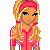 Pixel art contact sheet showing a female character in red athletic wear with white stripes across multiple poses and angles, including full-body front/back views, midsection close-up, legs-only view, and text reading "soccer Angel" with five-star ratings.