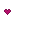 Pixelated heart shapes in varying pink and magenta shades scattered across a gray background, with some hearts showing partial or full outlines.