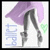 Pixelated image of a ballet dancer's legs in pointe shoes with a purple skirt, accompanied by text about ballet difficulty.