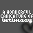 repeated text and symbols with shifting pink accents on a dark gray background, showing subtle animation changes in letter color and symbol placement
