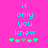 Cyan pixelated text 'if only you knew' on bright pink background with green and gray flower icons below, two versions differ in flower arrangement.