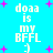 Pixelated text and symbols on a bright cyan background with scattered pink plus signs, repeated in four identical quadrants.