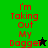 A split-screen animated icon displays red text 'I'm Taking Out My Dagger' with a star symbol changing color between green and black backgrounds.