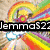 Rainbow swirls and a rainbow-colored pencil with a rainbow gradient background, a red square with a white and red object, and a yellow circle with "She Can Help!" text.