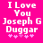 Pixelated text on bright pink background with white stars below, showing two identical static frames.
