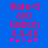 Blue background with red pixelated text reading 'Blake<3 and Kimberly 8-5-08' followed by five pink asterisks, two of which are purple in the second frame.