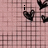 Pixelated pink background with black heart shapes and text elements 'i', 'luv', 'ryan' in black pixel font