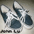 Pixelated icon shows three dark blue and white shapes resembling stylized shoes or boots on a light gray background with black text at the bottom.