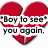 A four- of pixelated text and heart symbols with varying colors and backgrounds