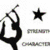 Black silhouette of a person playing violin with star and blurred text above, pink circular icon with 'I Love Belay Tunes' in white script below.